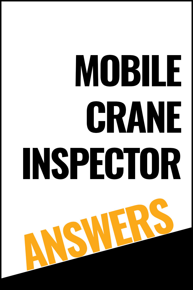 Mobile Crane Inspector